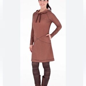 Royal Robbins Torrey Thermal Waffle Knit Dress Sz Medium